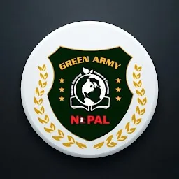 Green Army Nepal Logo Badge